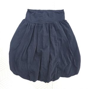 Patou Youth Girls Black Bublle Skirt Hemline